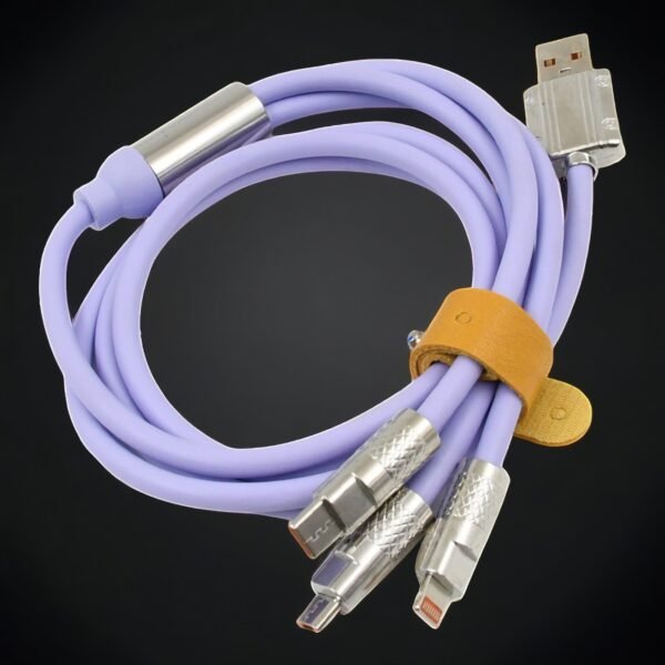 3 in 1 20W Fast Charging Cable (2 Mtr.)