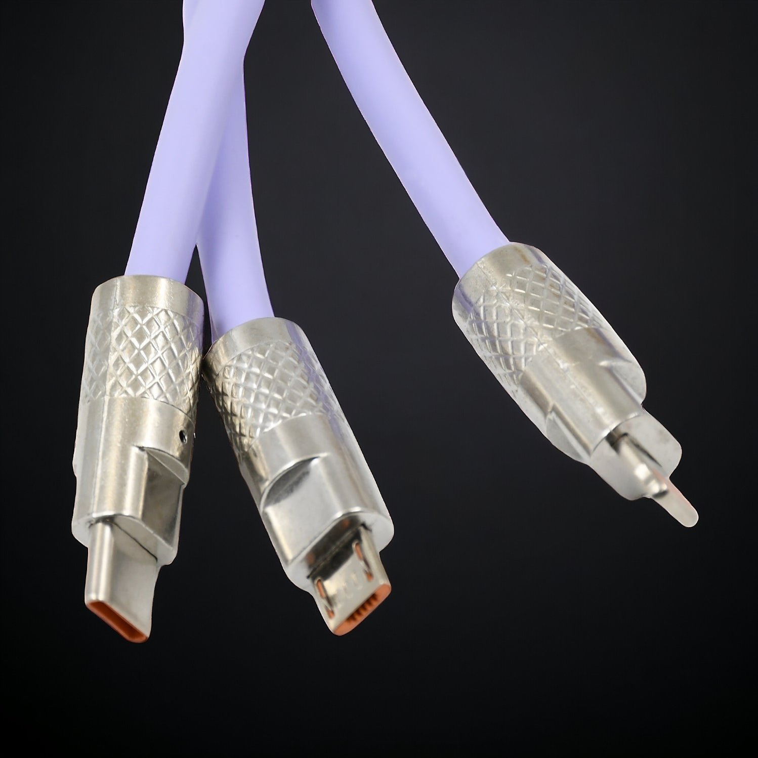 3 in 1 20W Fast Charging Cable (2 Mtr.) - Image 2