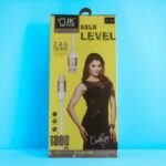 JK Case 2.4A Fast Charging Micro USB Cable (1.3 Mtr.)
