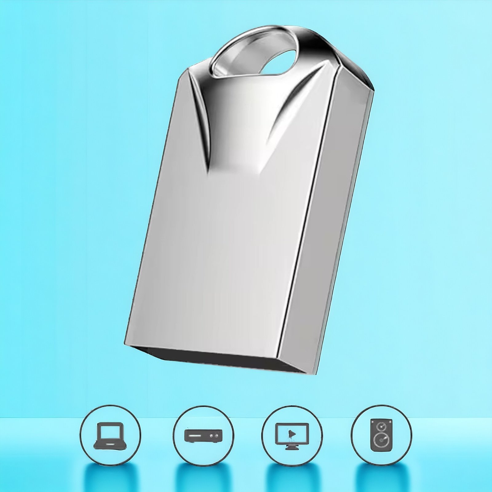 KAYTEC Metallix Bluetooth 4.0 USB Car Adapter