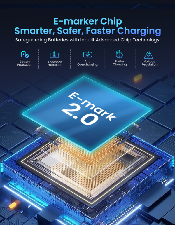 KAYTEC LiveCharge™ USB to USB-C 66W Cable - Image 2