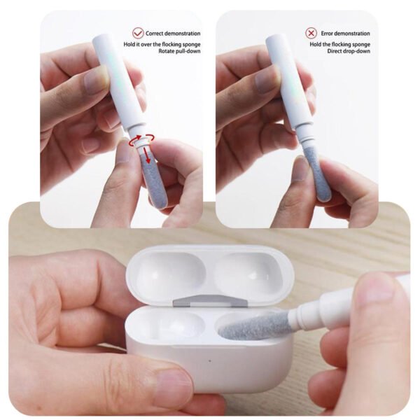 Desktop Cleaning & Maintainance Brush (5 in 1) - Image 5